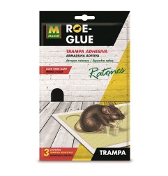 TRAMPA ADHESIVA RATONES ROE-GLUE