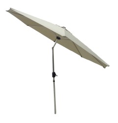PARASOL ALUMINIO ARTICULADO CON MANIVELA 2,7M Ø 38MM