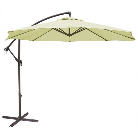 Parasol lateral aluminio con toldo 3m