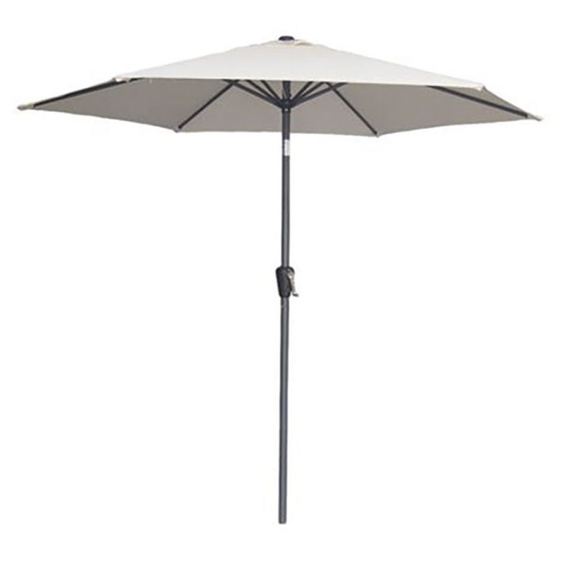 PARASOL ALUMINIO 2,5M MANIVELA