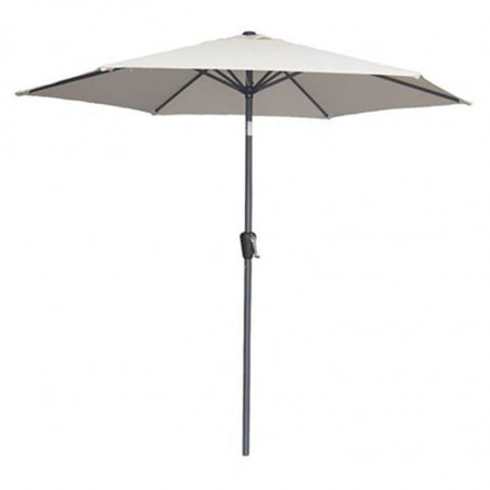 Parasol aluminio con toldo de 2,5m