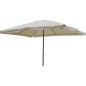 PARASOL ALUMINIO ACERO 3X4M Ø48MM