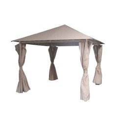 Cortinas de recambio para pérgola 2,95x2,95xh.2,65