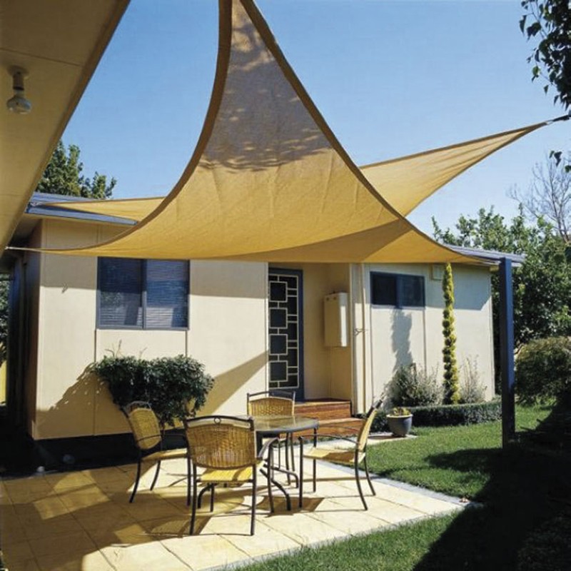 TOLDO VELA SOMBREADOR TRIANGULAR 3,6X3,6X3,6M TOLDO VELA SOMBREADOR TRIANGULAR 3,6X3,6X3,6M