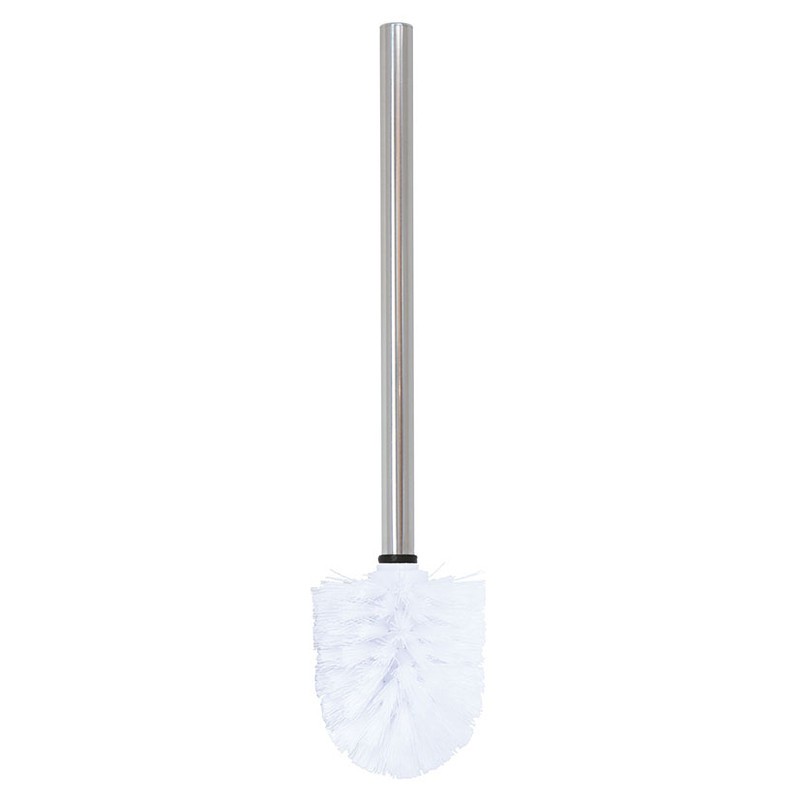 ESCOBILLA DE BAÑO, 8X32CM. BLANCA MSV