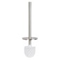 ESCOBILLERO WC INOX. OVAL SATIN HABITEX