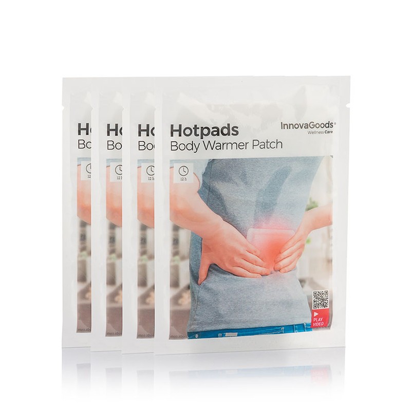 PARCHES DE CALOR ADHESIVOS HOTPADS 4 UN.