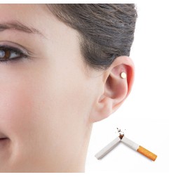 Imán antitabaco - acupresión