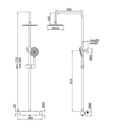Barra vista tubular Feliu