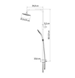 Conjunto ducha - Dallas