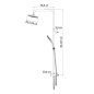 COLUMNA DUCHA BOSTON CROMADA HABITEX