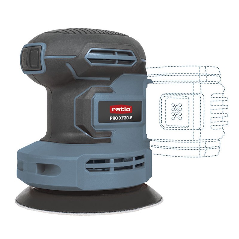 LIJADORA EXCENTRICA PRO XF20-E 20V