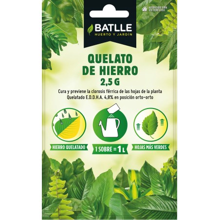 FERTILIZANTE QUELATO DE HIERRO SOBRE PARA 5L