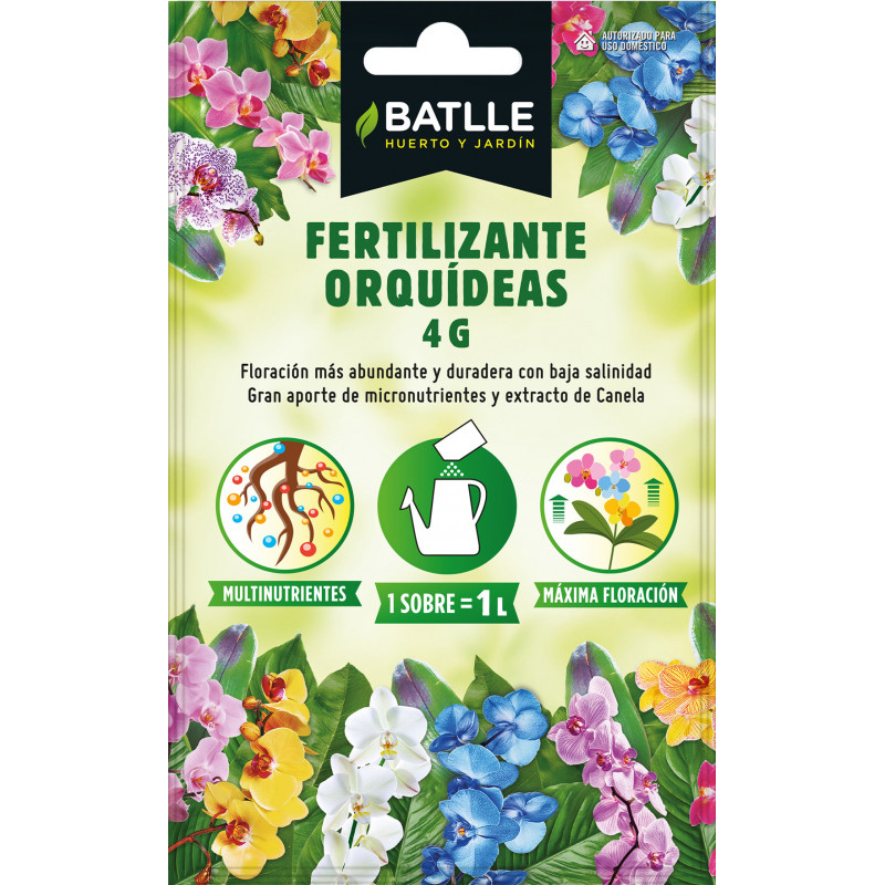 Fertilizante orquídeas - Sobre para 1LT.