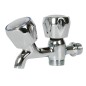 GRIFO LAVADORA DOBLE ROSCA 1/2"