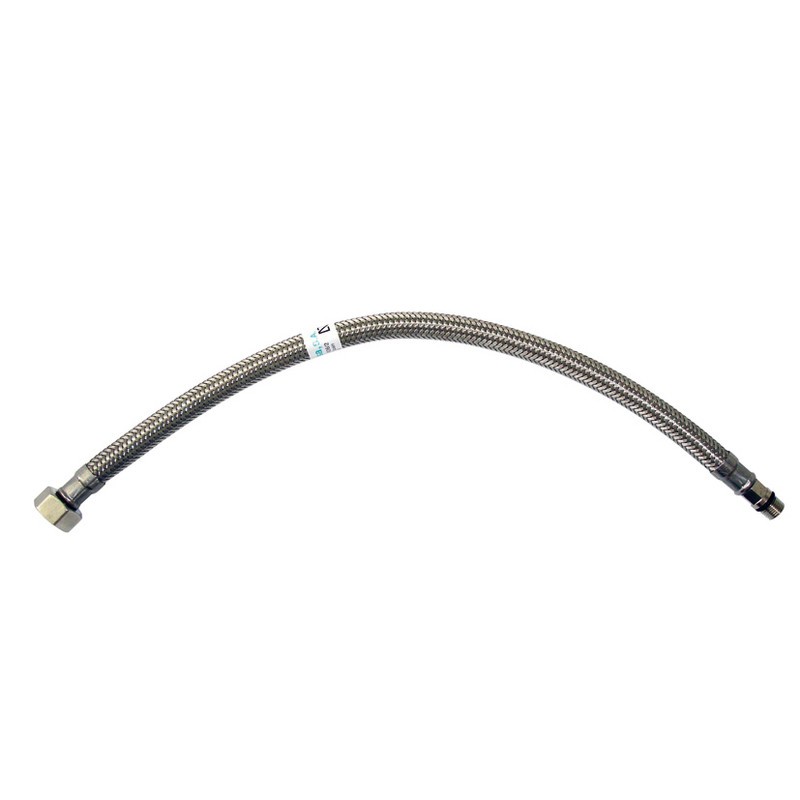 LATIGUILLO FLEXIBLE INOX. 37CM M10/100 H-3/8"