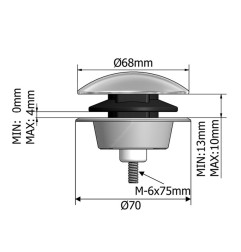 Válvula desagüe automática - T303