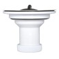 VALVULA FREGADERO INOX.115 MM