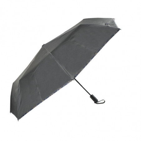 Paraguas plegable automático - 117 cm negro