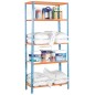 ESTANTERIA MASTER 40 SIN TORNILLOS 5 BANDEJAS AZ/NA