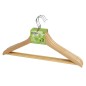 PERCHA MADERA RECTA. JGO. 3 UN.  HABITEX