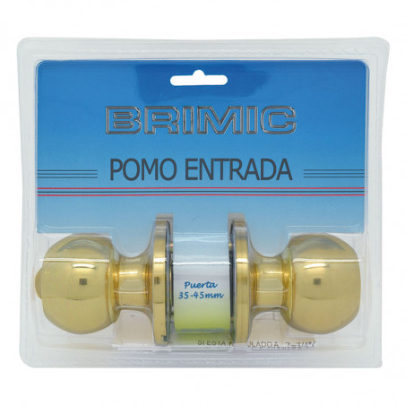 Cerradura pomo puerta entrada