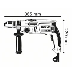 TALADRO PERCUTOR BOSCH GSB 20-2 RE 850W