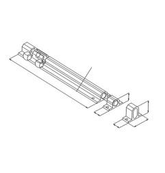 PASADOR ALUMINIO PLATA 50MM