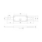CERRADURA PUERTA ENR. MOD. 5511. LINCE.