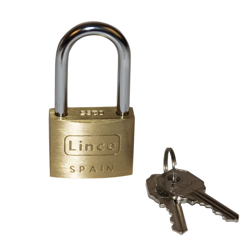 CANDADO LATON 30MM A.LARGO LINCE