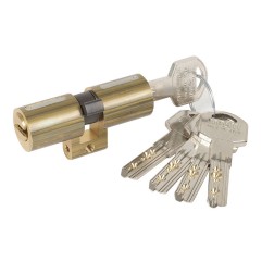 CILINDRO SEGURIDAD SUIZO 33X33 LATON MCM
