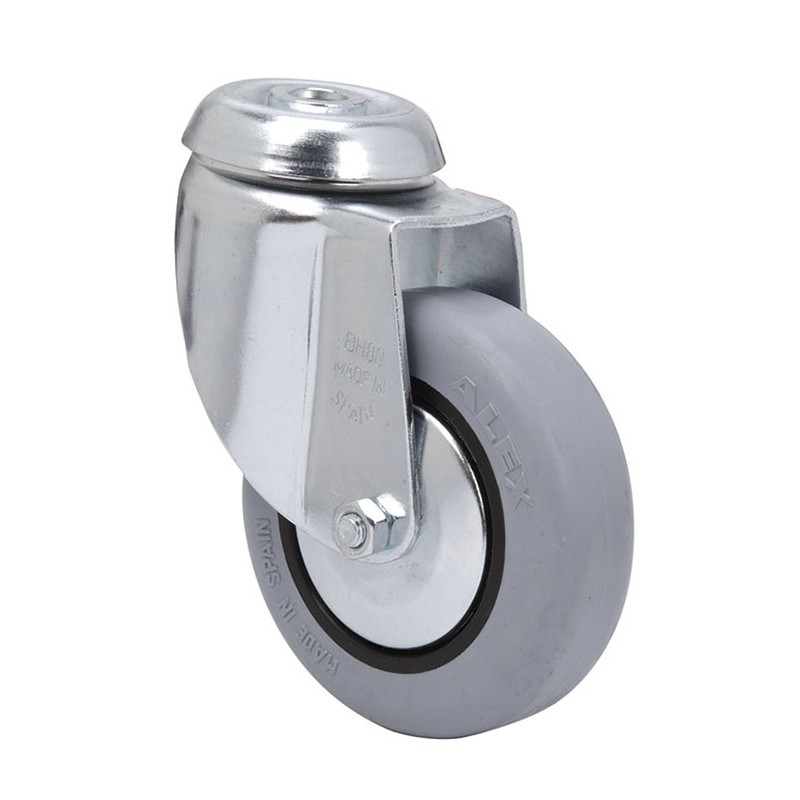 RUEDA GOMA GRIS SOPOR.GIR.80 "BH-PGI"