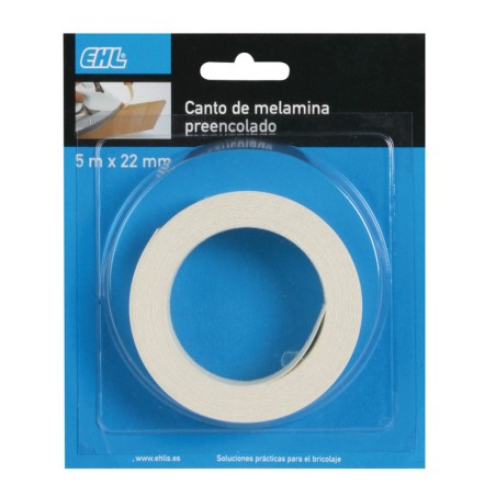 CANTO DE MELAMINA 5MX22MM