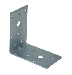 Herraje pergóla, escuadra angular pesante perforada modelo 1