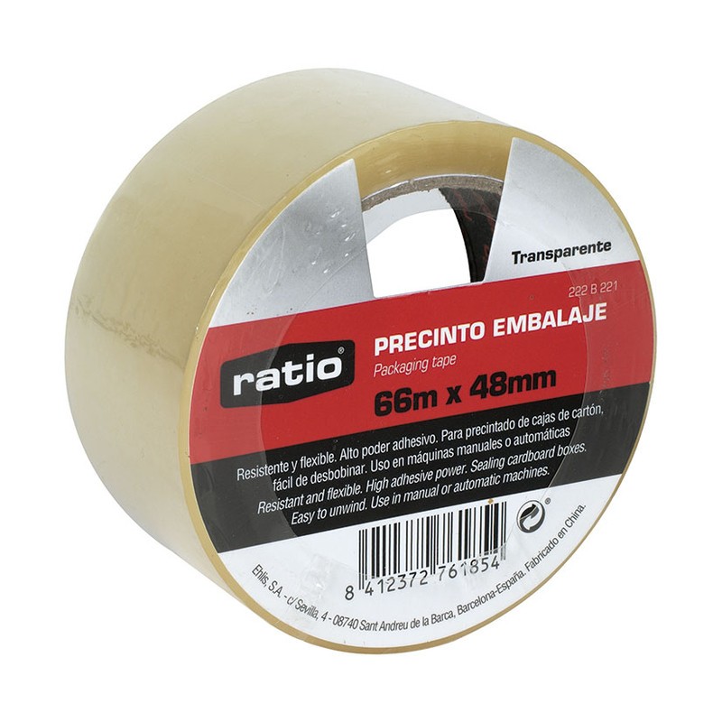 PRECINTO EMBALAJE 48M X 66MM PRECINTO EMBALAJE 48M X 66MM