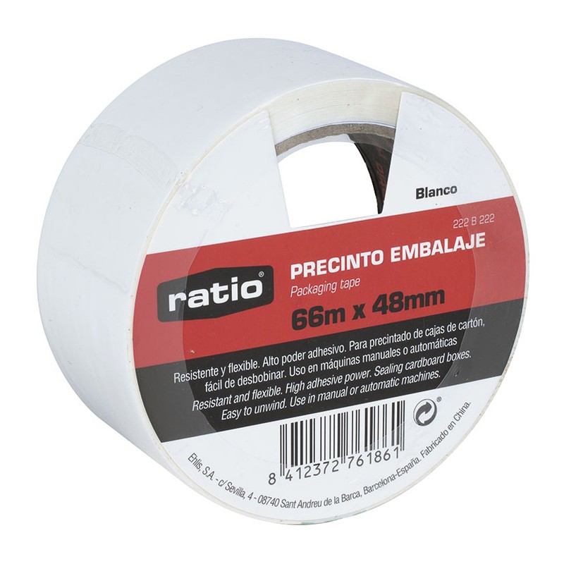 PRECINTO EMBALAJE 48M X 66MM PRECINTO EMBALAJE 48M X 66MM