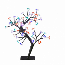 Árbol decorativo luminoso Prunus 45 cm