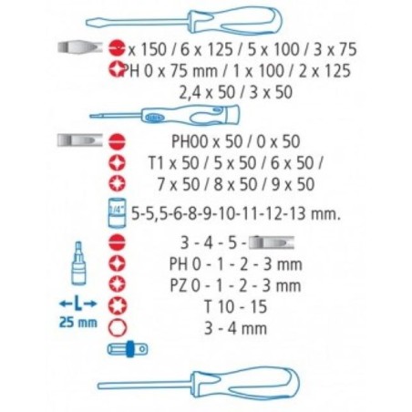 SET 44 PIEZAS SUPER EGO SEH003100