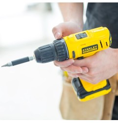 ATORNILLADOR PERCUTOR STANLEY FMC011S2 10.8V 2X1.5AH