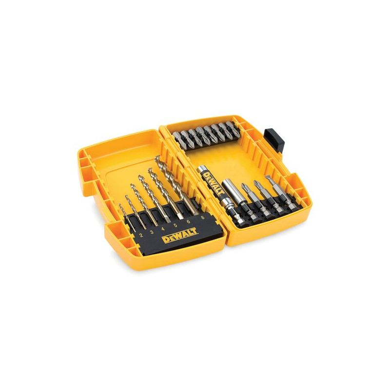 JUEGO 19 PIEZAS PARA METAL EXTREME HSS-G DEWALT