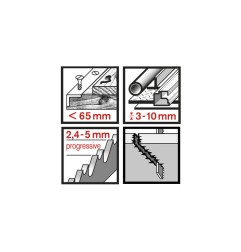 SET 3 SIERRAS CALAR RATIO RT345SXF CORTE BASTO
