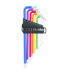 JUEGO 9 LLAVES TORX RATIO SEGURIDAD 6278
