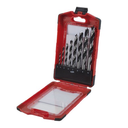Kit de 8 brocas madera RATIO 3-10mm