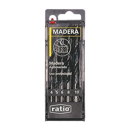 Estuche 5 brocas para madera RATIO