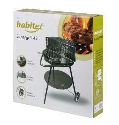 Barbacoa carbón - HABITEX - Supergrill 45