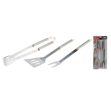 Juego 3 accesorios barbacoa
