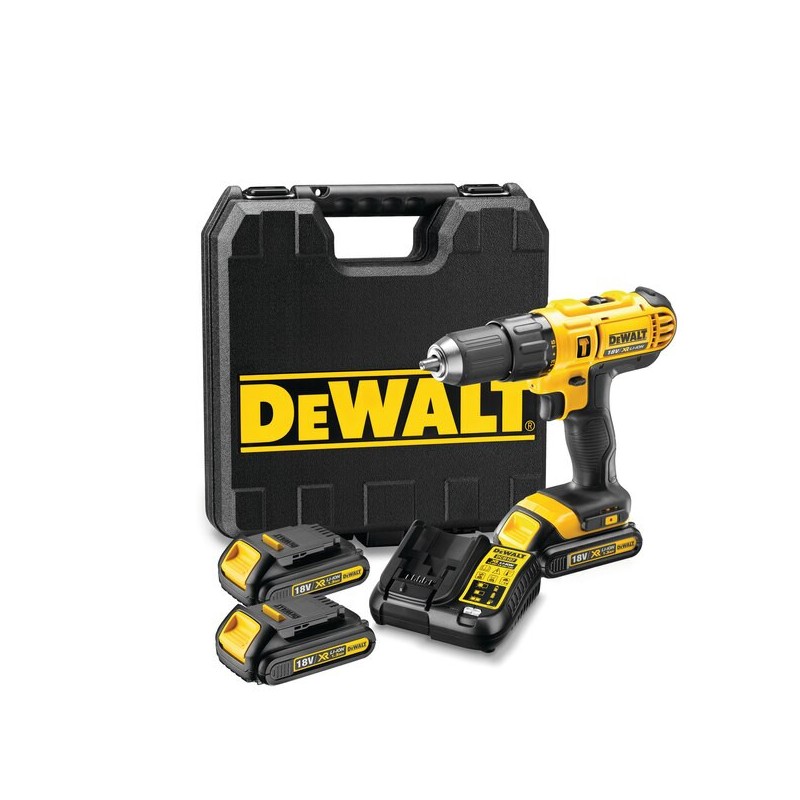 TALADRO PERCUTOR DEWALT XR DCD776C3 18V 3X1,3AH