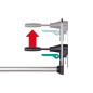 Juego montaje de cerco puerta PRO Wolfcraft