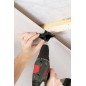 Set sujeción para planchas placa de yeso Wolfcraft