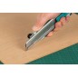Cúter profesional cuchillas separables 25mm Wolfcraft